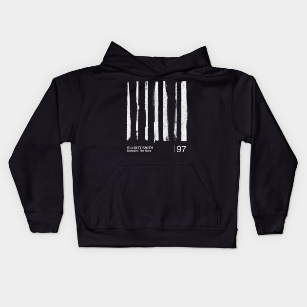 Between The Bars / Minimalist Graphic Artwork Design Kids Hoodie by saudade